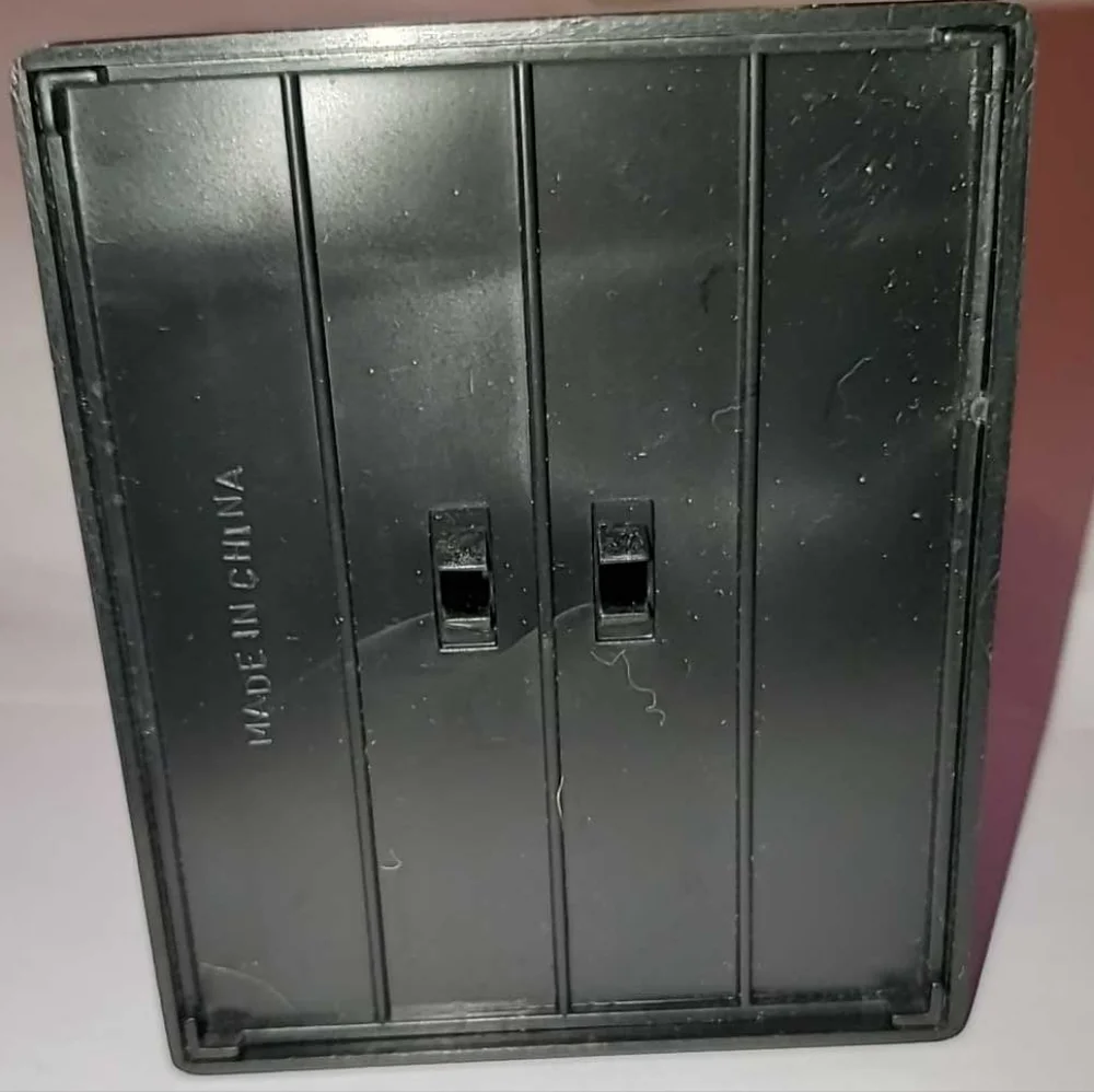 Black & White Dauphin Toothpick Dispenser Manuel Operating